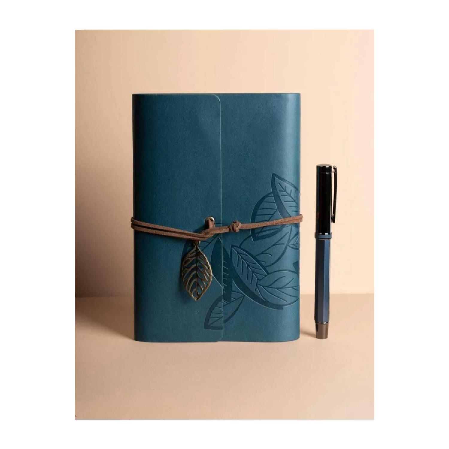 

Mr Leather Kraft Paper Notebook And Pen Set Gift Set Special Design коричневый