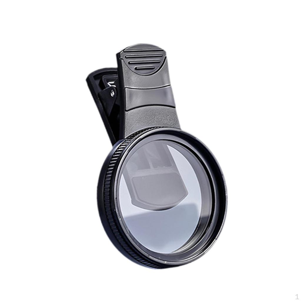 52mm Objektiv CPL pro fotoaparát chytrého telefonu Kruhový polarizační pro HD živé vysílání Snadná instalace Anti