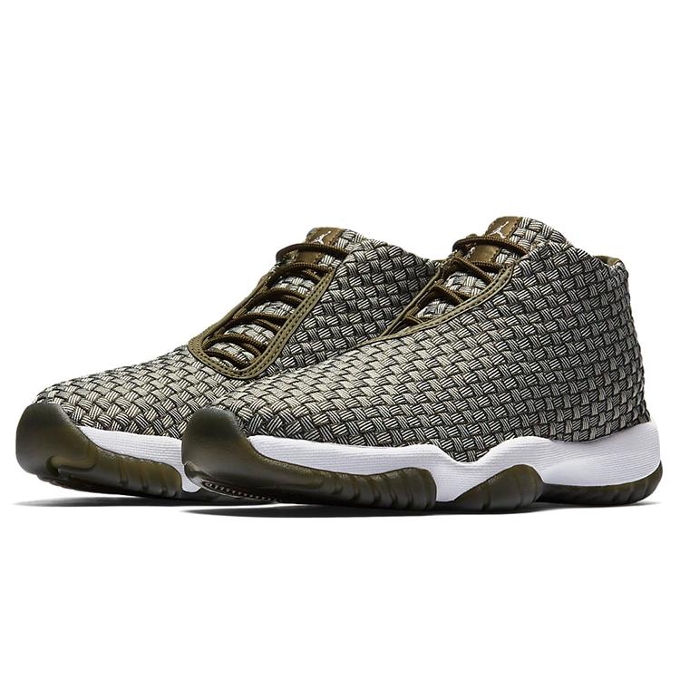New JORDAN Future Olive Canvas 656503-305