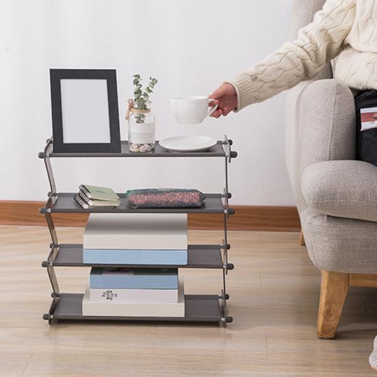 Yousheng Shoe Rack Easy Assembly Stable Structure Four-layer Free Standing Closet Entryway Bedroom Floor Outdoor Shoe Organizer Shoe Stand Shoe Shelf