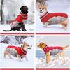 Haustierkleidung, Hunde Baumwollkleidung, Winddicht und Warm im Winter, Hunde Baumwollkleidung, Gefütterte und Verdickte Daunenbaumwollkleidung.