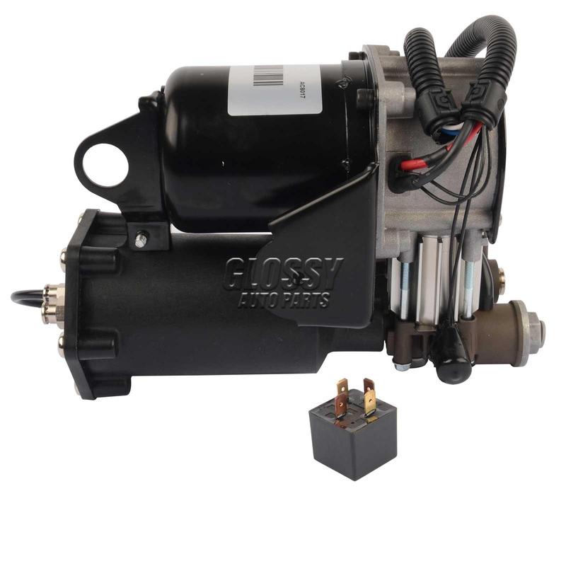 AP03 LR023964 Hitachi Style Air Suspension Compressor Pump +Relay For Land Rover Discovery 3&4 LR3 LR4 Range Rover Sport
