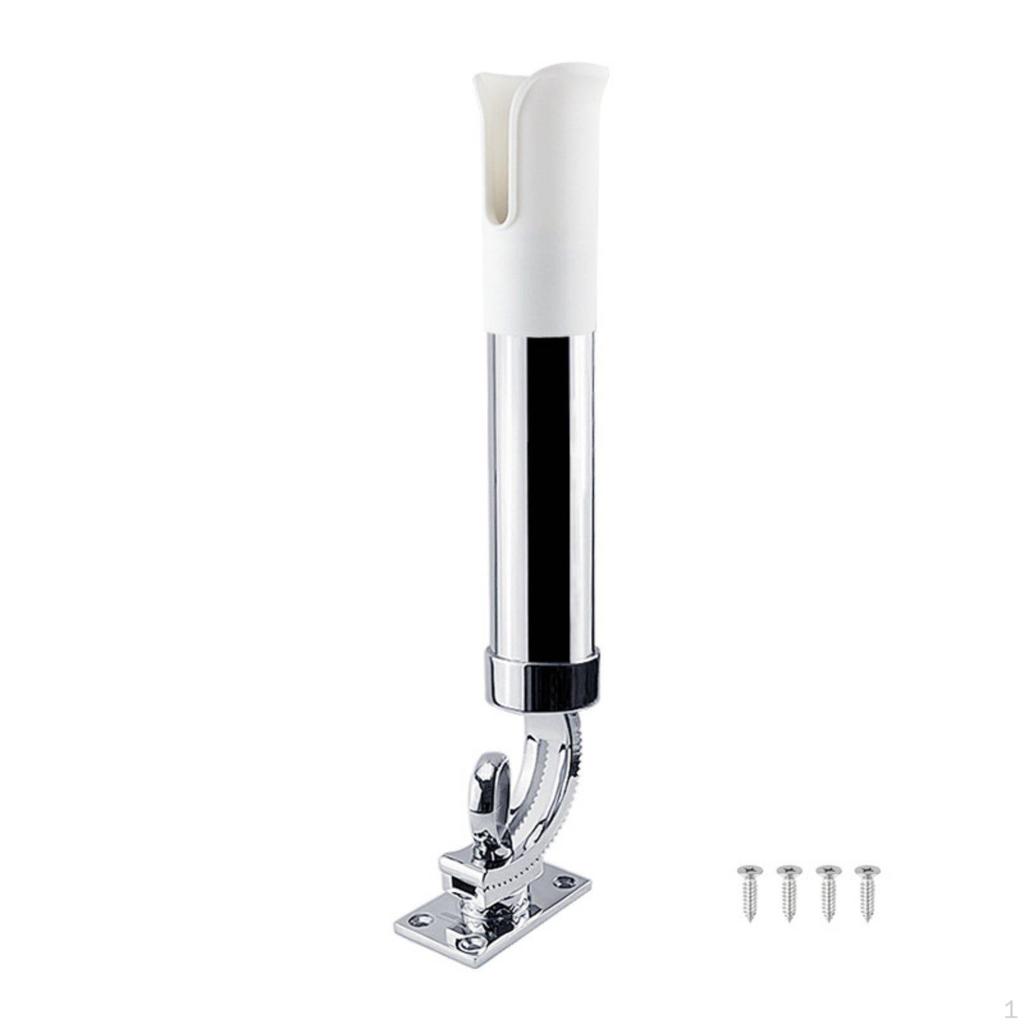 316 Stainless Steel Rod Holder Adjustable Fishing Heavy Duty Marine Gear for Fishermen,