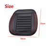 55X56cm Special Provision Leather Car SUV Seat Cover With Buckwheat Shell Inside