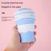 Reusable Folding Water Cup High Temperature  Resistant Collapsible Drinking  Cup  Sports