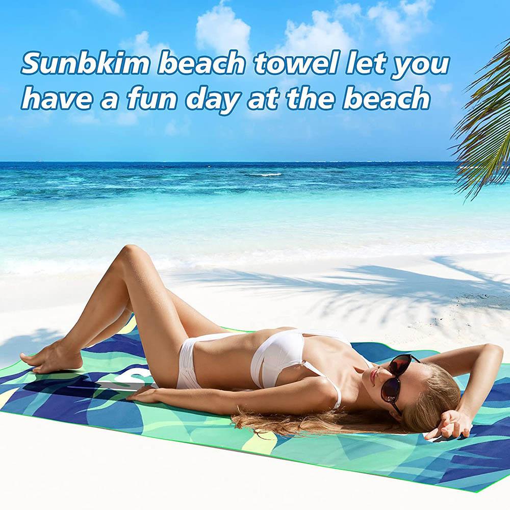 Swag Style Towel Beach Towel Oversized Super Absorbent Soft Swim Beachtowels For Men, Women