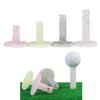4 Pcs Golf Practice Tees Indoor and Outdoor Golf Soft Rubber Tees Holder