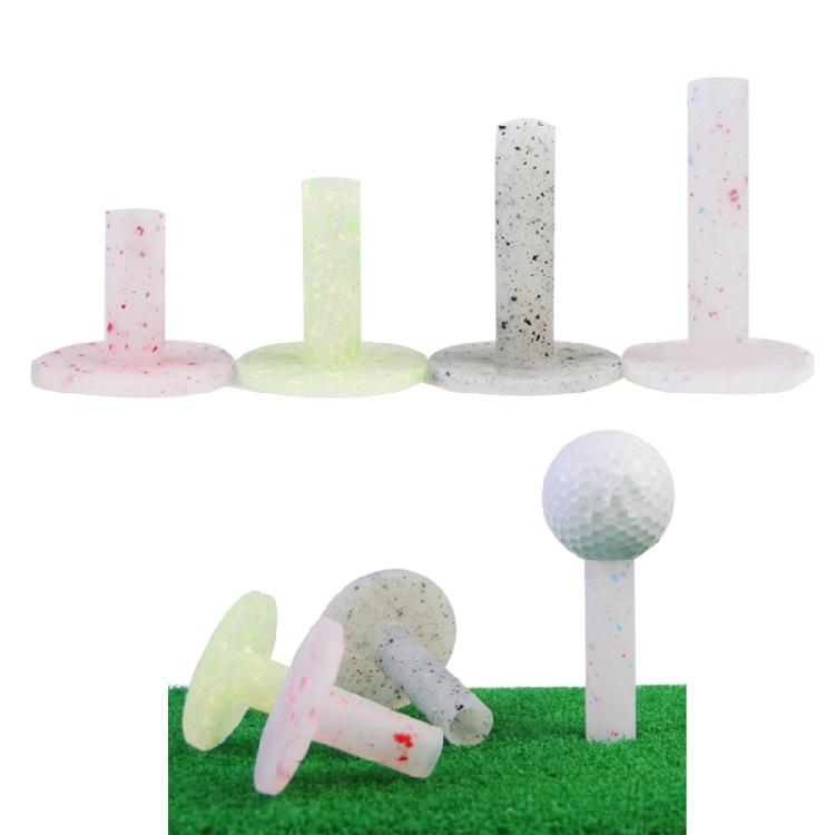 4 Pcs Golf Practice Tees Indoor and Outdoor Golf Soft Rubber Tees Holder