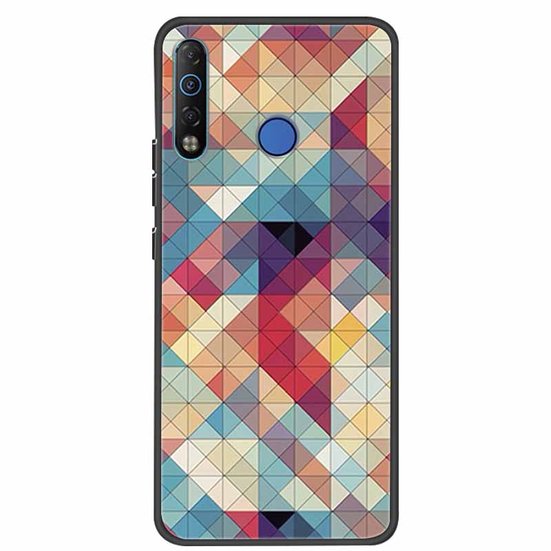 Case For TECNO Camon 12 Air Luxury Silicone Soft Shockproof TPU Back Cover for Tecno Camon 12 CC6 Case Camon12 Funda Love Coque