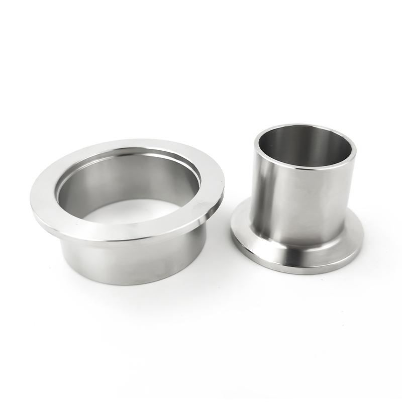 Stainless Steel KF Vacuum Joint Vacuum Flange Joint Welding KF16 KF25/40/50 KF40 Flange, Connector Length 20/30/40/50mm
