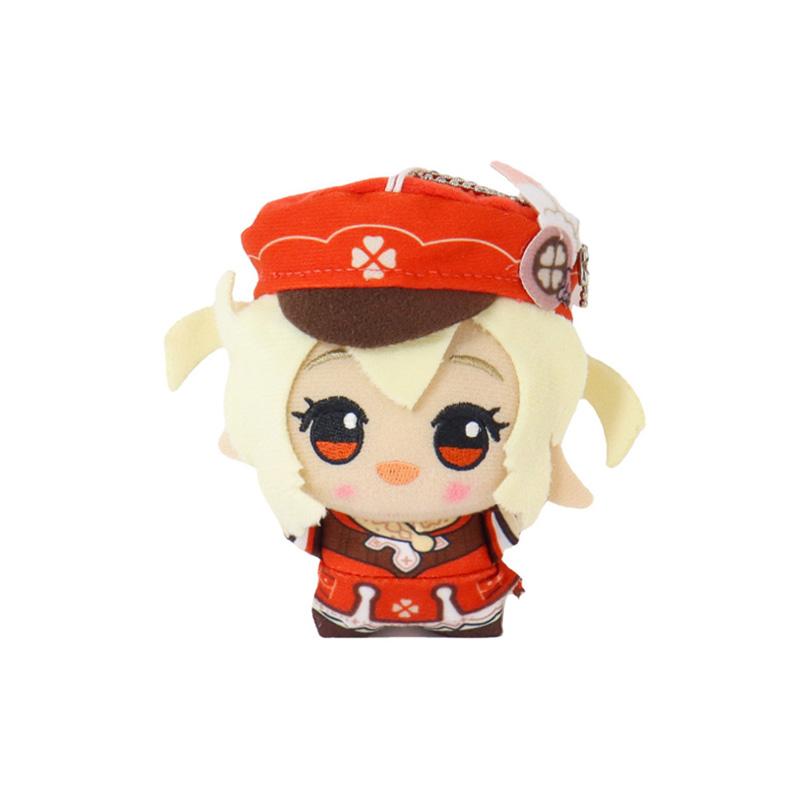 20 Styles 10CM Impact Tartaglia Zhong Li Kokomi Eula Raiden Shogun Peluche Pendentif Jouet Poupée Mini Porte-clés Sac à dos conçu pour Cadeau