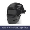 Solar Auto-Dimming Welding Mask, Anti-Spatter, Head-Mounted for Argon Arc