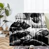 Custom Name Daryl and Rick Theme Printed Blanket - Perfect for Couch, Bed, Travel & Outdoor Use | Machine Washable, Cozy & Durable.
