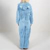 Damen Langarm-Overall mit Kapuze, Pyjama, lässiger Winter-warmer Strampler, Nachtwäsche