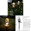 Solar Panda Lawn Decor Resin Animal Landscape Light With Energy Efficient Led For Garden Pathway