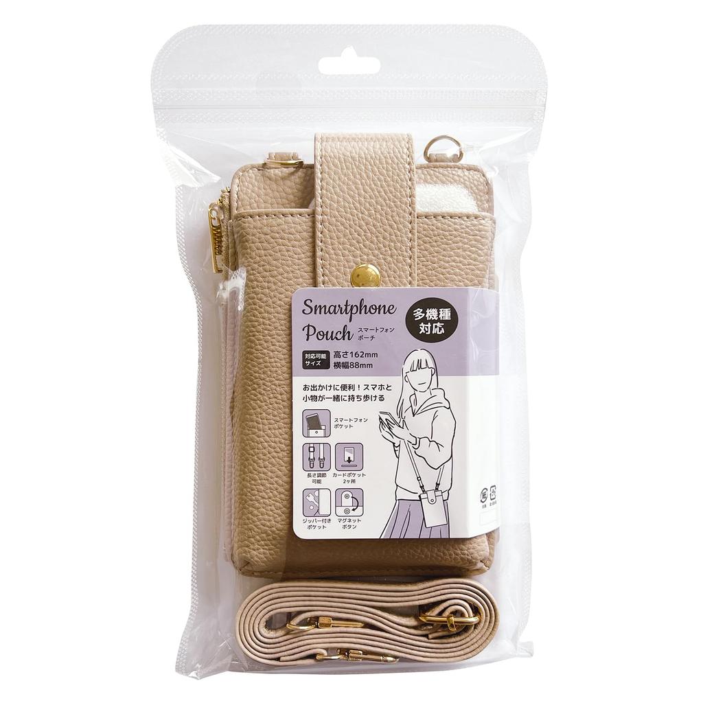 Suncrest Smartphone Pouch [Beige] iSB-SP09