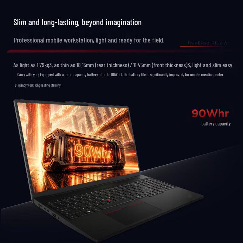 Lenovo ThinkPad P16s Gen 3 Professional Laptop (CN version)
