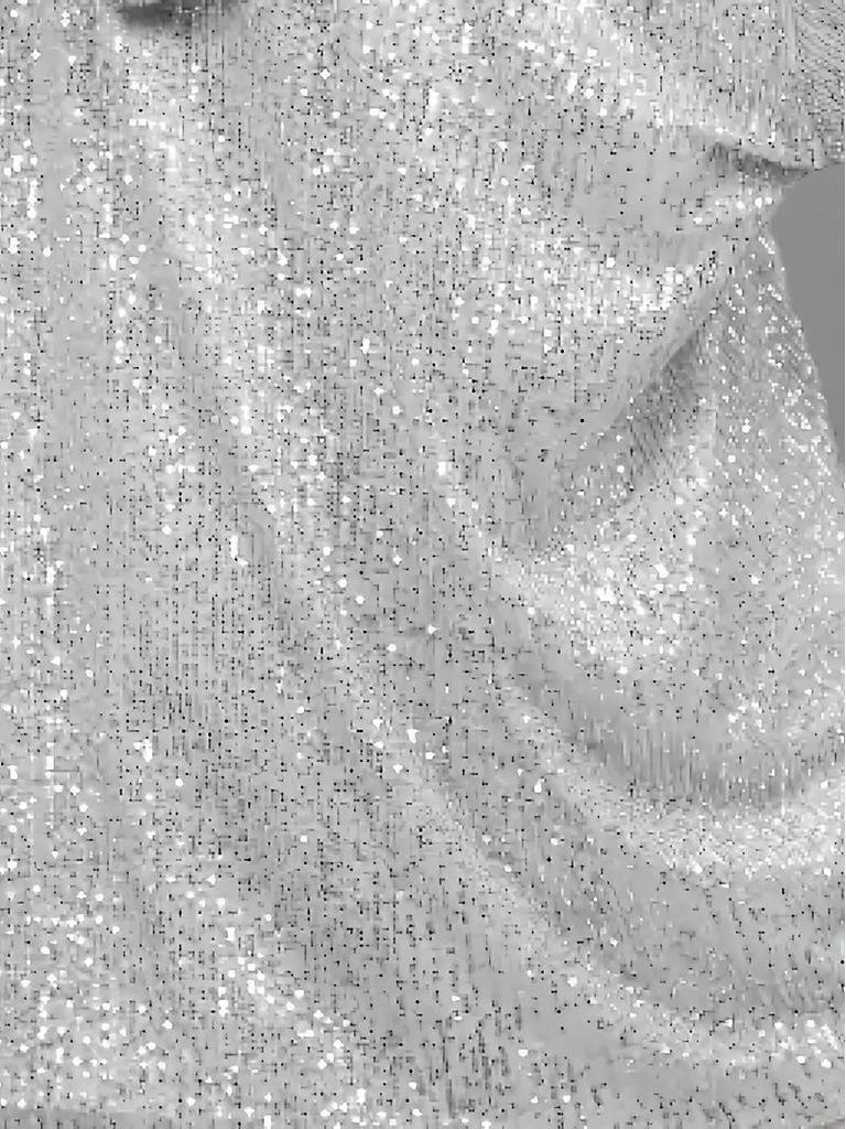 Women's Elegant Sequin Beaded Loose-Fit Hooded Pullover Sweatshirt