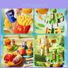 Hamburger, Pommes frites, Cola, Eiscreme – Verwandlungsroboter-Spielzeug für Kinder