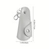 1PC Portable Keychain Shoe Horn,Stainless Steel Foldable Shoehorn for Home Travel,Stylish Design with Sturdy Metal Build