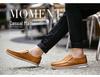 Sapatos Mocassins de Couro Masculinos Plus Size - Sapatos Formais e Casuais para Escritório.