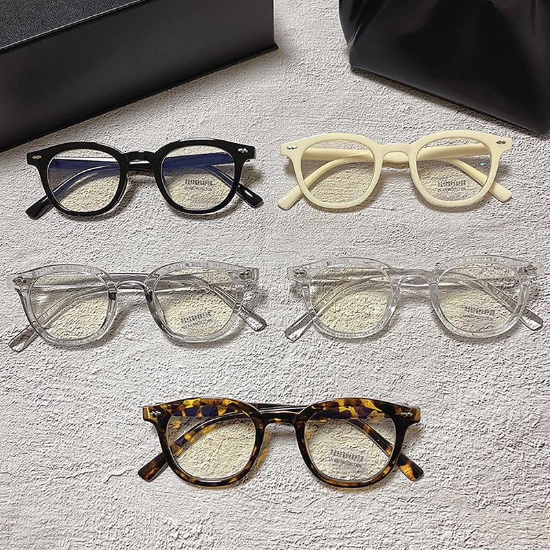 Vintage Simple Anti Blue Light Glasses Men Women Blue Light Blocking Glasses Computer Screen Glasses Decorate Eyeglasses