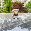 Chicken Pigeon Desktop & Car Ornament: Cute Cai Xukun Ikun Figurine for DIY Decoration