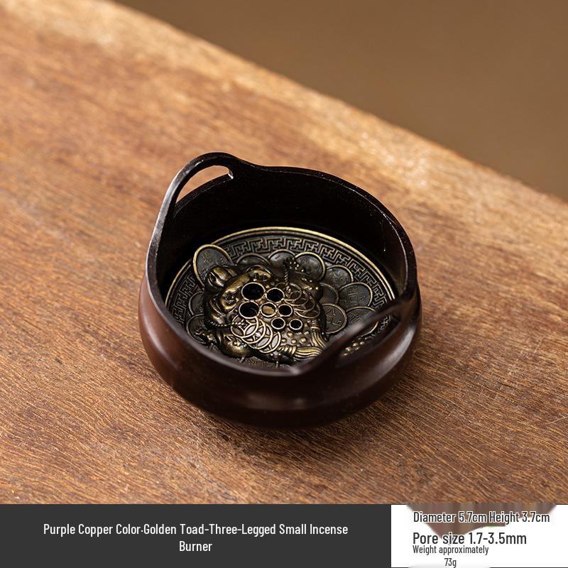 Fisherman Fishing Line Incense Holder: Indoor Tea Ceremony Ornament, Alloy Incense Burner Base.