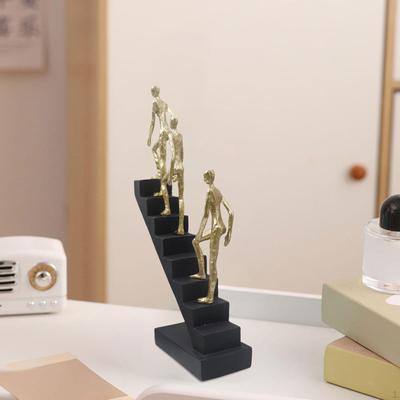 Kletterleiter Statue Skulptur Sammlung Statuette Treppe Figur Denker