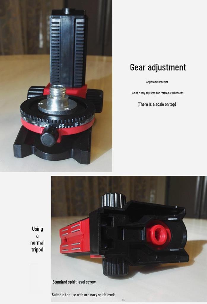 L-Shaped Magnetic Wall Mount with 5/8" Interface & Strong Magnet Adsorption