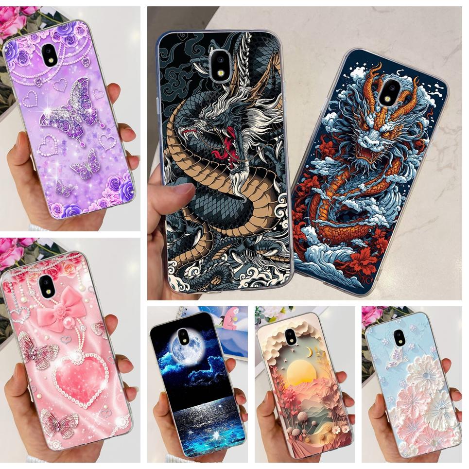 For Samsung Galaxy J5 2017 2016 2015 Case Samsung J5 Prime Back Cover Cartoon Cool Style Animals Girly Soft TPU Silicone Bumper