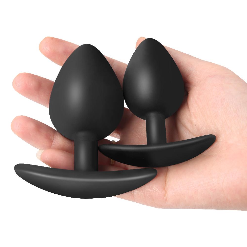 Rolling Bead Anal Plug Wearable Silicone Butt Plugs Stimulation Anus Masturbator G-Spot Massage Dildo Sex Toy for Man Women