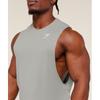Gymshark Critical 2.0 Drop Arm Tank Smokey Grey A1a2r Gb7r