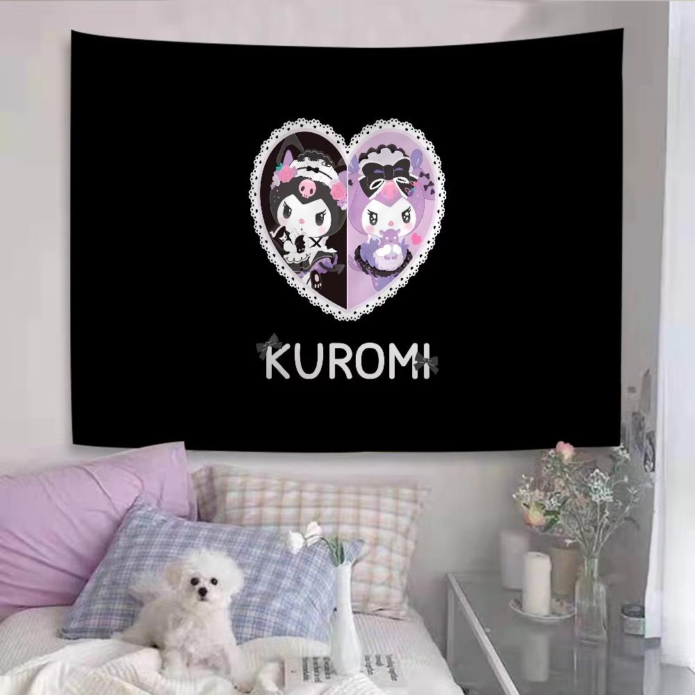 Sanrio Hello Kitty Tapestry Cute Wall Hanging Perfect Birthday Gift Home Decor for Living Room Bedroom Office