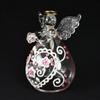 Fourcart Cute Handmade Glass Sweet Heart Angel Bell (PK)