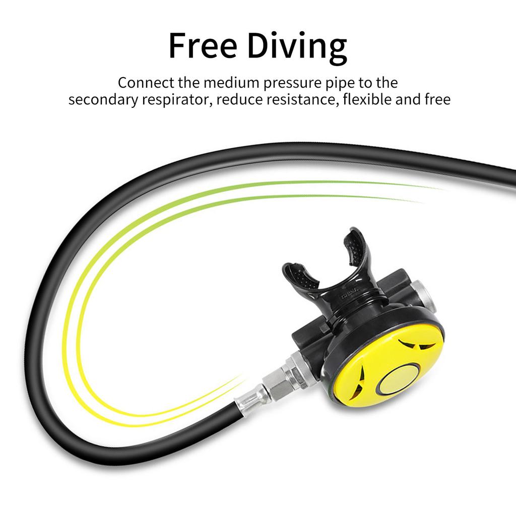Outdoor Snorkeling Gear Kit Diving Respirator Oxygen Tank Breathing Regulator Adjustable Backpack