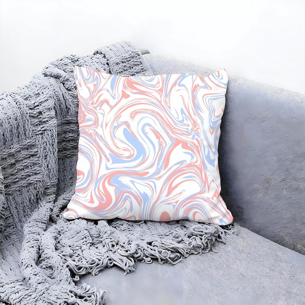 soft water ripple Cushion Cover Premium Comfort Reversible Pillow Cove Two in One Design for Any Room Car Interior