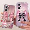 Flower Butterfly Bow Pattern Casing For Realme GT2 GT Neo2 Neo 3T Back Cover Soft Silicone Phone Case RMX3371 RMX3370 RMX3310