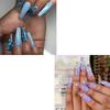 3D Butterfly Nail Glitter Flakes Holographic Iridescent Sequins 1 Set for Summer Beach Themed Nail Art Design