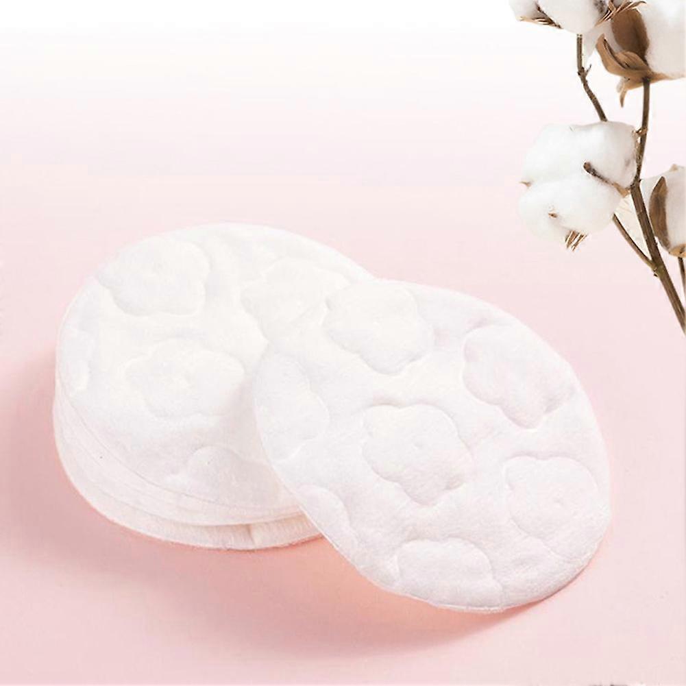 Round Makeup Remover Cotton Three-Layer Thickened Disposable Cotton Pads 100pcs Bag Round Makeup Remover Cotton Embossed Dot