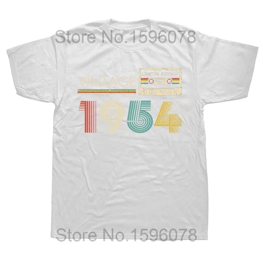 70 Year Old Gifts Vintage 1954 Limited Edition 70th Birthday Tee Tops Round Neck Short-Sleeve Fashion Tshirt Clothing T-shirts