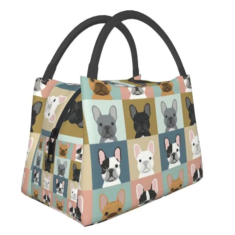 Drăguț West Highland White Terrier câine izolat prânz pungi pentru femei portabile Westie Puppy Cooler termic prânz cutie Picnic de lucru