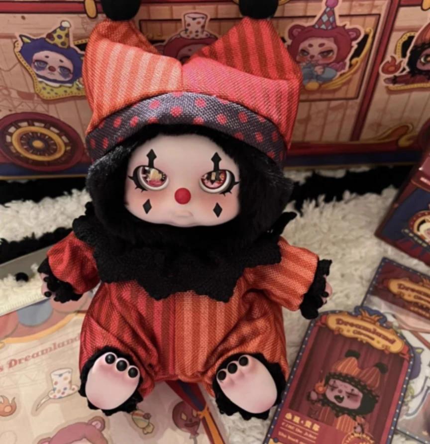 Cino New Fantasy Circus Series Time-Sharing Cute Kawaii Vinyl Plush Cute Pendant Decorations Birthday Gift For Kids Adults Children's Birthday Gift