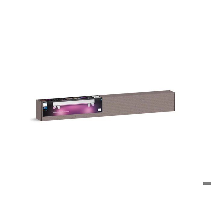 Plafonnier - PHILIPS HUE - Centris - 4 Spots Orientables - Éclairage LED - Télécommande Incluse