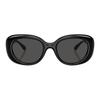 Coach 8391U Full Frame Design Injection Molded Oval Sunglasses Women Sunglasses Black 0HC8391U-500287