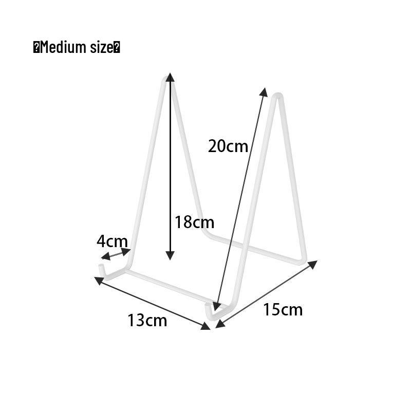 Vertical Glass Photo Frame Stand for Desk and Floor