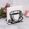Black Napkin Holder Stainless Steel Standing Napkin Dispenser Room Decors Holders for Paper  Table