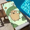 N-Nudaeng Hund Strandtuch, Anime Meme Süßes Design Weiche Mikrofaser Schnelltrocknend für Schwimmbad Baden Heimdeko Urlaub