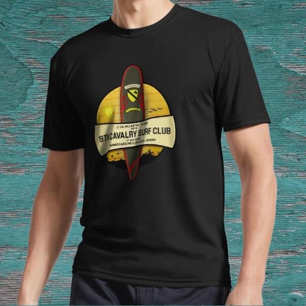9th Cavalry Surf Club Logo Active T-Shirt Funny Size S to 5XL XXXL