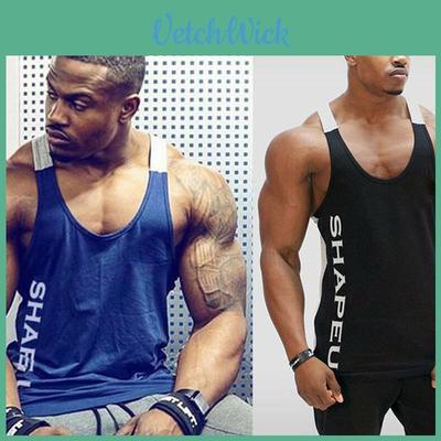 Premium Kwaliteit Sportschool Mannen Spier Mouwloos Tanktop T-shirt Voor Bodybuilding